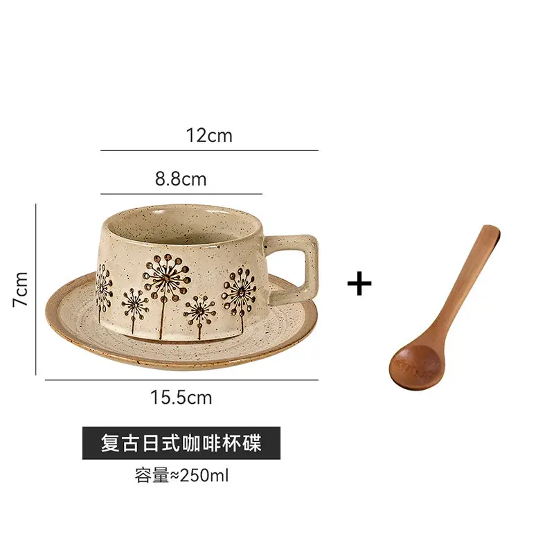 

Керамическая чашка с цветами