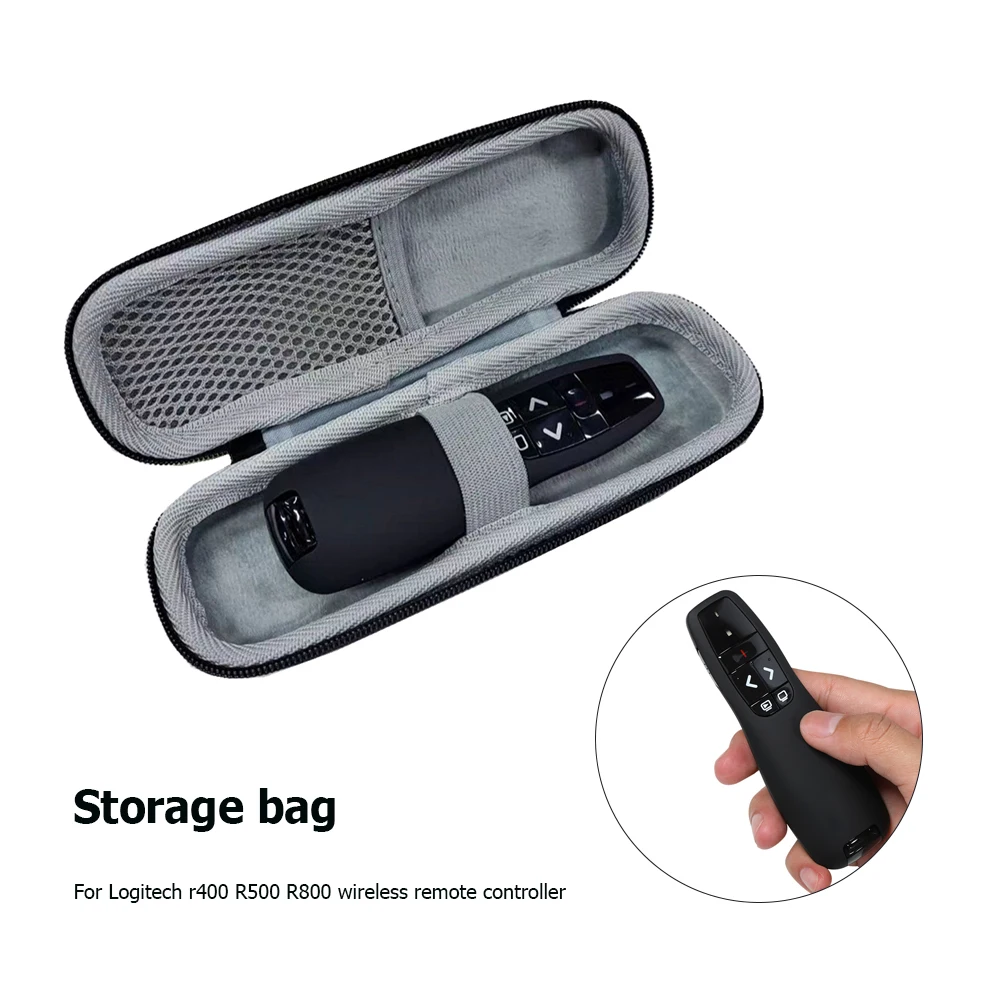 Bag For Logitech R800 R500 R400 PPT Pointer Presenter Storage Box Travel Portable Carrying Case For Logitech R800 Remote Control