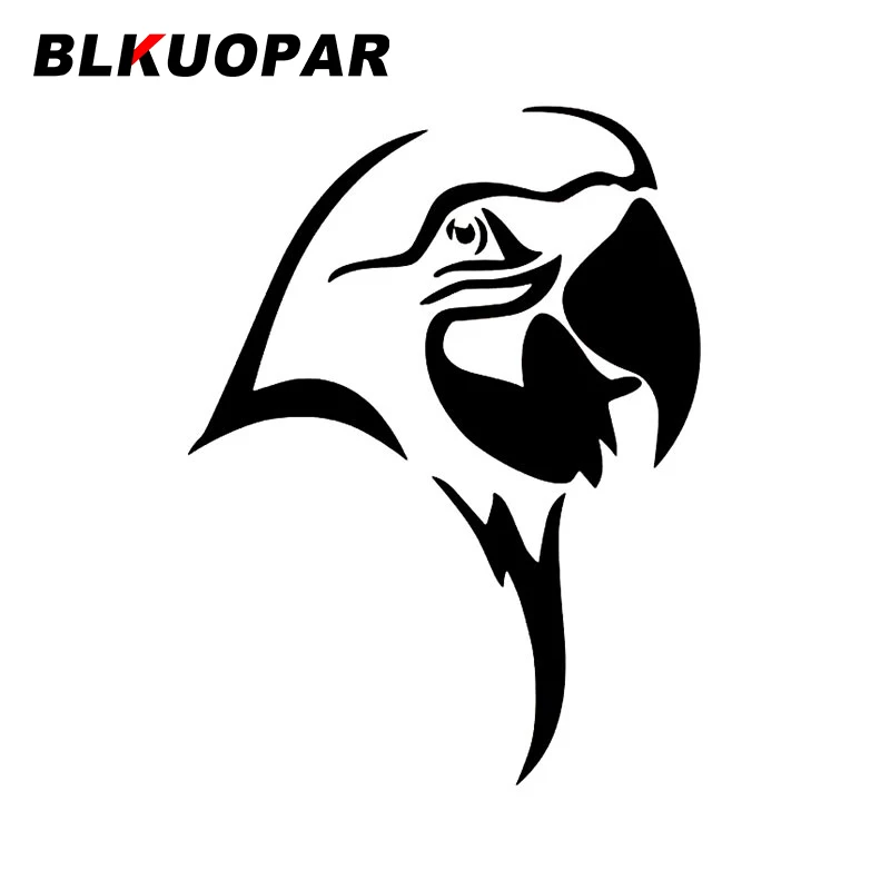 

BLKUOPAR Parrot наклейки на голову автомобиля Солнцезащитная наклейка личность устойчивое к царапинам лобовое стекло холодильник RV Караван автом...