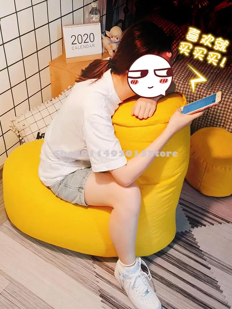 Кресло-мешок Lazy Sofa Tatami для девушек спальни одного маленького дивана балкона