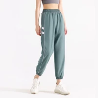female sportswear trousers quick dry running pants causal breathable women training jogging pocket yoga sweatpants
