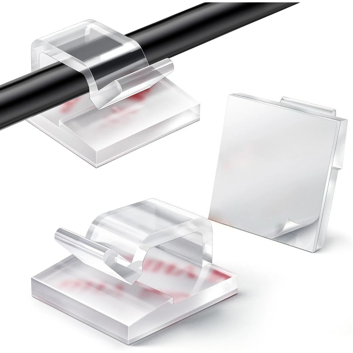 

20-100 шт., зажимы для рождественских светильников, крючки для уличных гирлянд, зажимы, держатель для проводов для подвесных светильников, настенный кабель, гирлянды