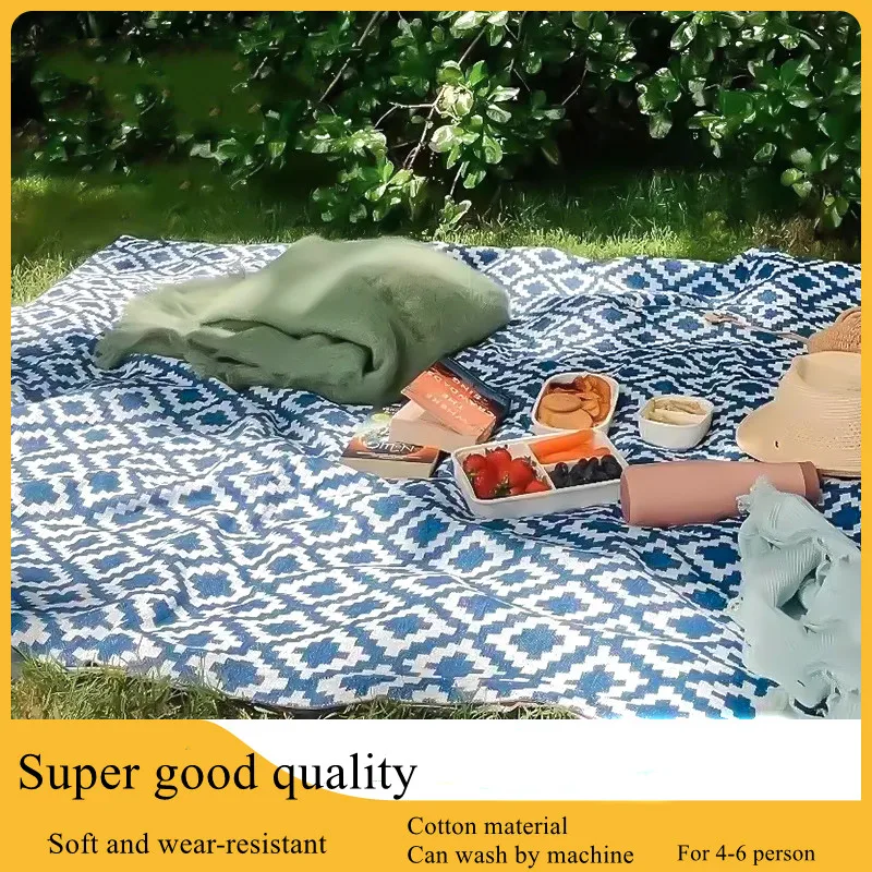 

Picnic Mat Damp-Proof Mat Nordic Ins Mashion Outdoor Blanket Camping Picnic Mat