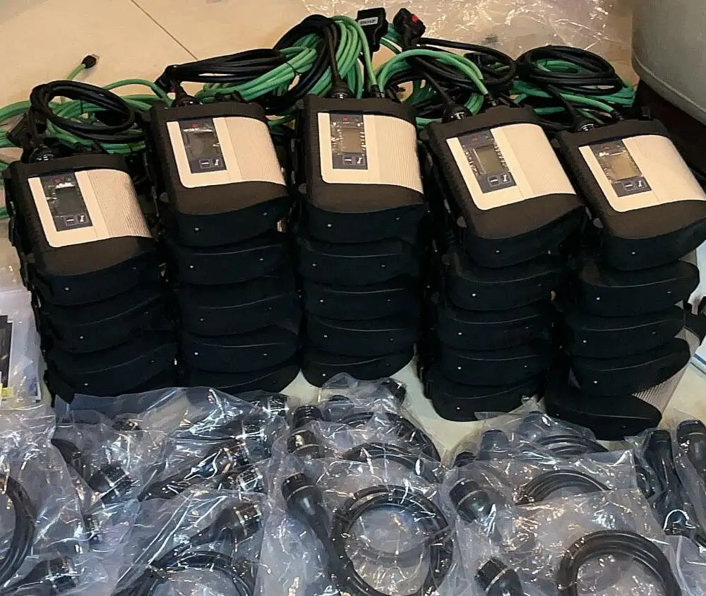 Мультиплексор Mb Star C4 SD Connect 4 OBD2 320 ГБ HDD CF19 I5 4G Инструмент диагностики ноутбука для