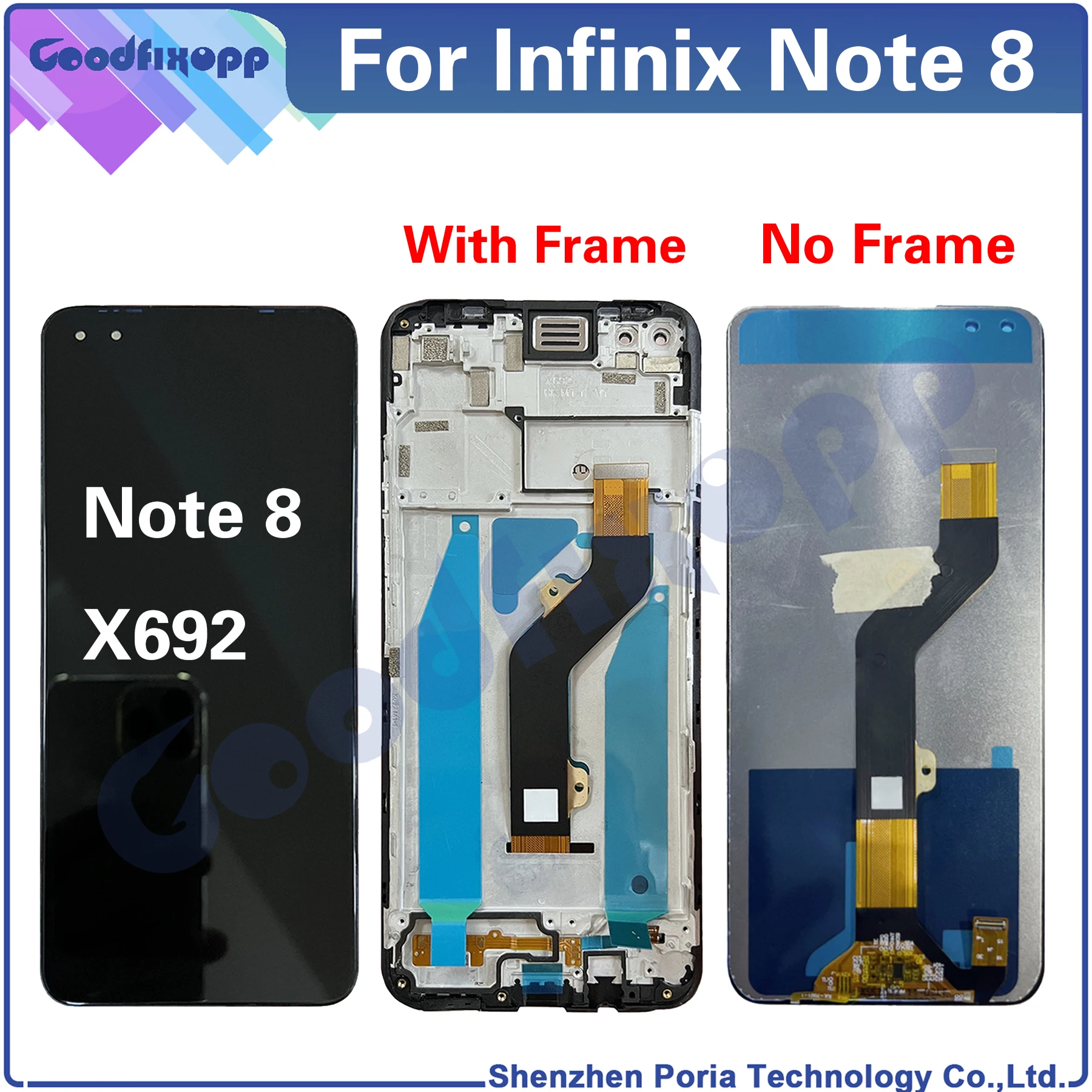 

Запасные части для ЖК-дисплея Infinix Note 8 X692
