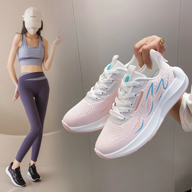 Breathable Sneakers Shoes For Women2023 Summer Platform Shoe New Korean Version Casual Running Sneaker Zapatos Mujer Zapatillas