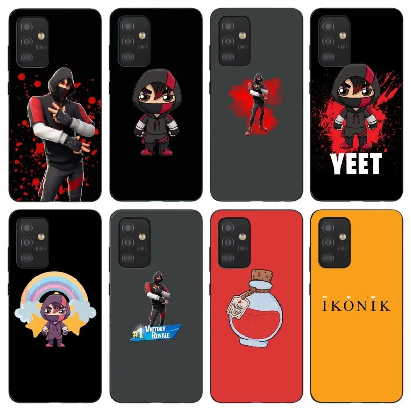 Yeet Ikonik Skin Phone Case For Samsung Galaxy S6 S7 S8 S9 S10 S21 S22 Plus Ultra Soft Black Phone Cover