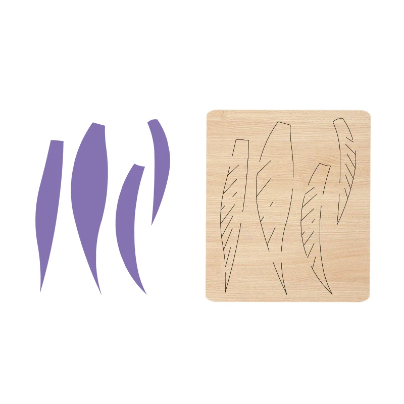 

CY-56 The wooden mold of earrings is suitable for most machines