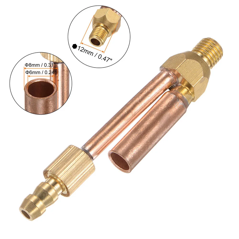 

TIG Welding Torch Separate Connector Adapter For 150 TIG Welding Torch Copper Adapter For TIG Welding Gun 74mm Length