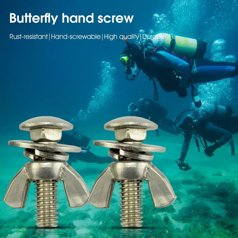

Corrosion-resistant Stainless Steel High Hardness Diving Screws Nuts for Water Activity