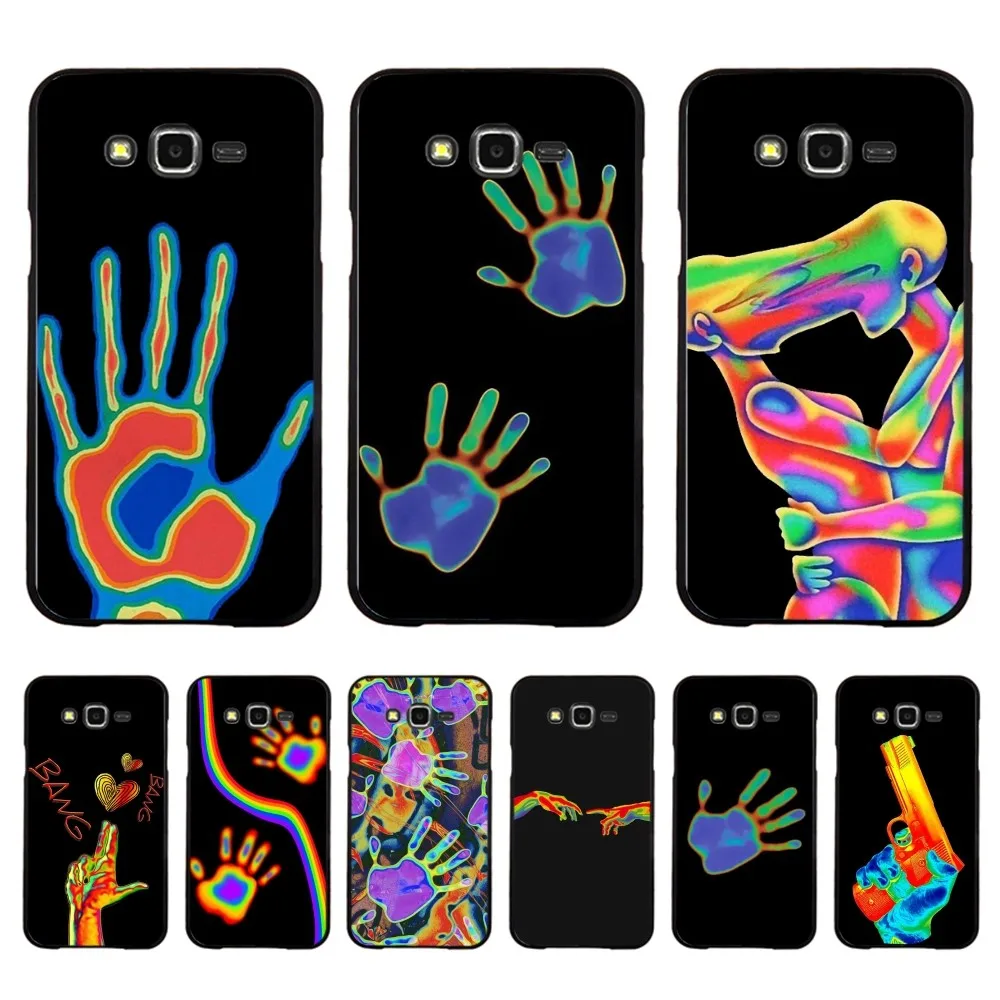 Thermal Heat Induction Phone Case For Samsung J 7 Plus 7core J7 Neo J6 Prime J4 J5 Mobile Cover