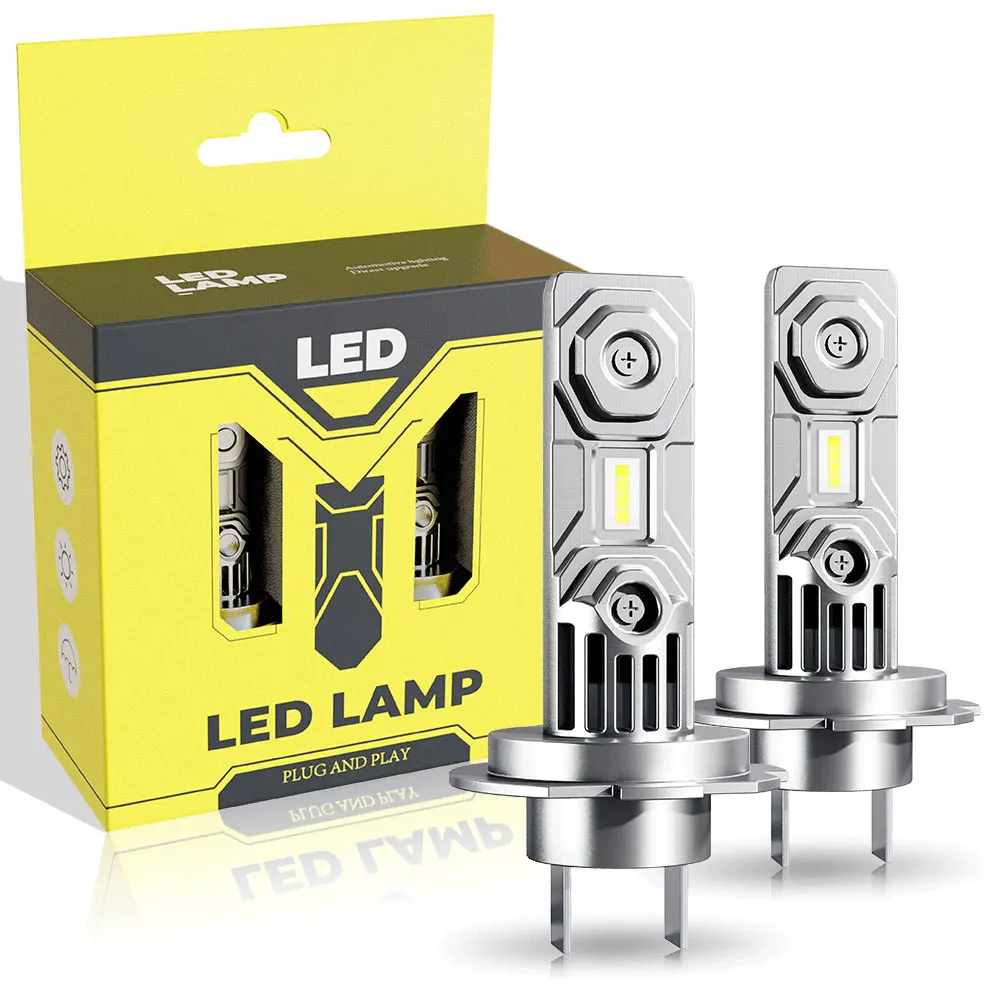 

Muxall H7 LED Headlight Bulb Mini Wireless 60W 20000LM 6500K CSP For Car Headlamp Auto Diode Lamps H7 Turbo Led 12V Automobile
