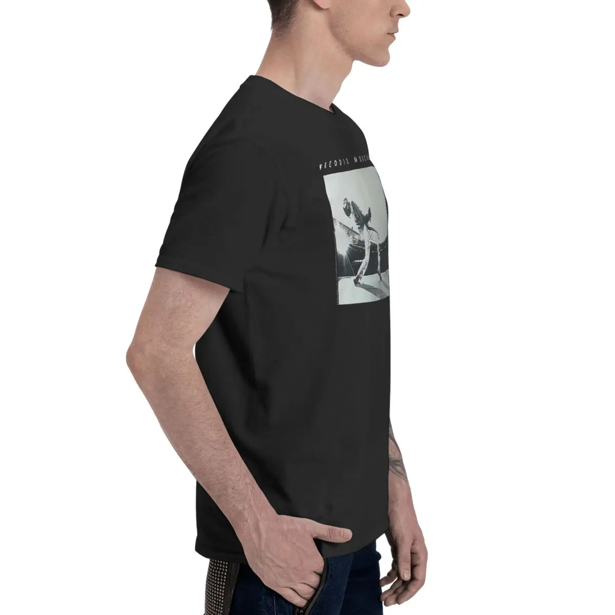 Freddie Mercury повседневная дышащая удобная одежда из 100% хлопка мужская рубашка