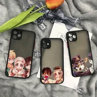 hanako kun yugi anime phone case matte transparent for iphone 11 12 13 7 8 plus mini x xs xr pro max cover