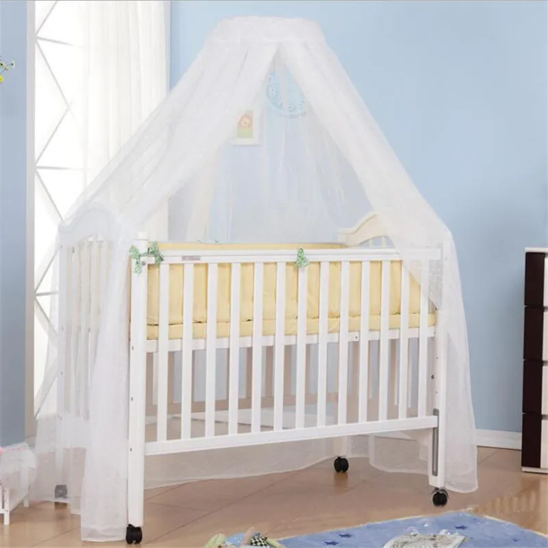 

160*420cm Baby Mosquito Net Summer Mesh Dome Bedroom Curtain Nets Newborn Infants Portable Canopy Kids Bed Wigwam