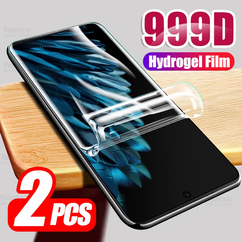 

2 шт 999D изогнутая мягкая пленка для Oppo Find N2 флип Гидрогелевая пленка не закаленное стекло Opo FindN2 N 2 N2Flip 5G 6,8 "Защитная пленка для экрана
