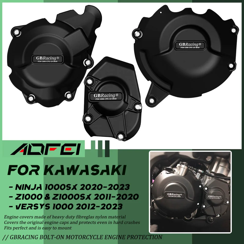 

Motocross Parts Engine Cover Case for GBRacing for Kawasaki Ninja 1000SX 2020-2023 Z1000 Z1000SX 2011-2020 Versys 1000 12-2023