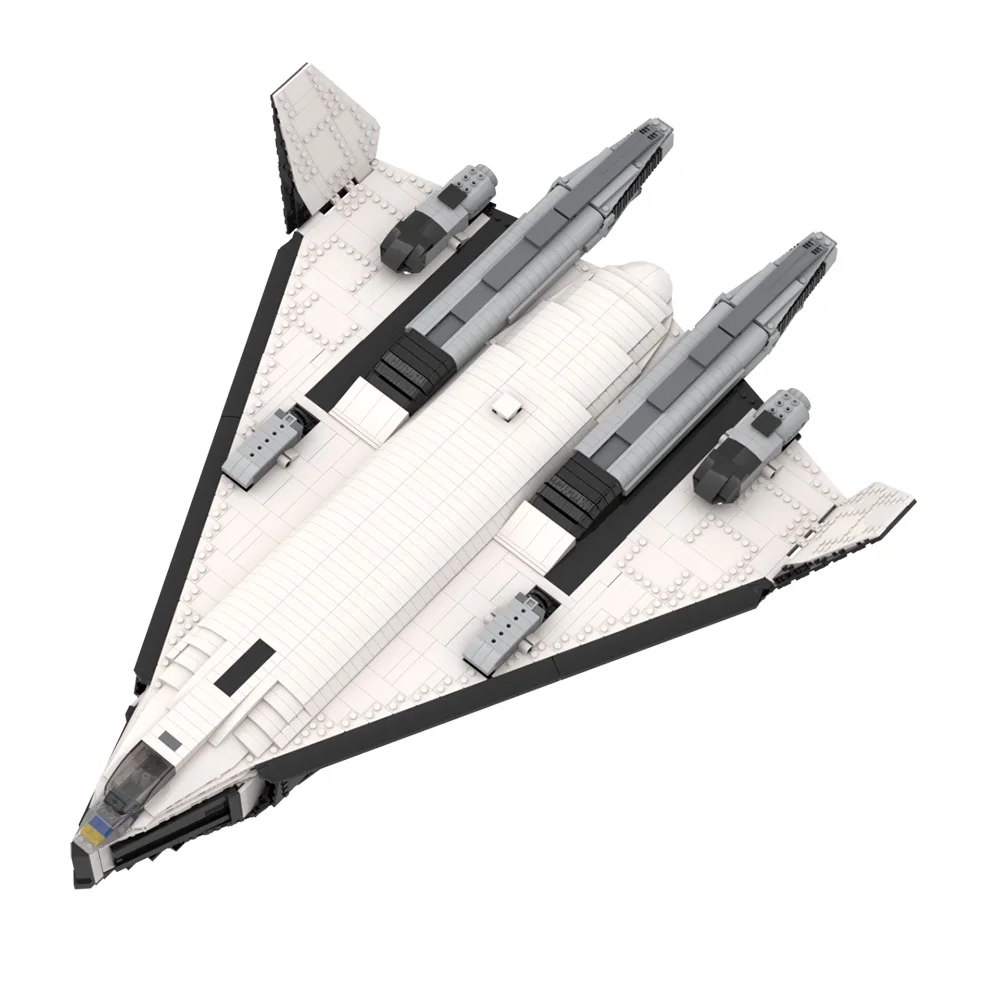 Gobricks MOC Valkyrie SSTO TAV 37B Class Shuttle Bricks Модель X-37B Космический самолет Строительные блоки