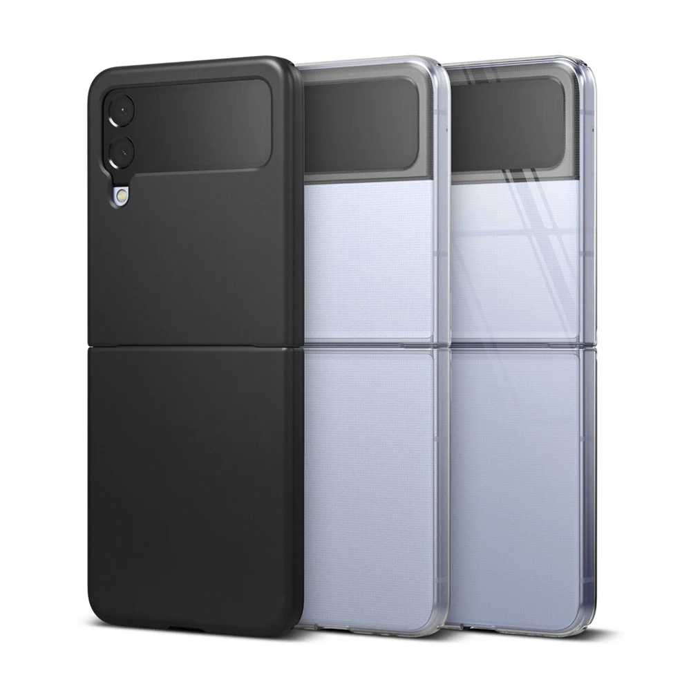 

Ringke Slim for Samsung Galaxy Z Flip 4 Case Thin Hard PC with Non-Slip Grip Protective Phone Cover