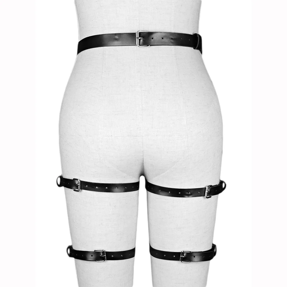 Сексуальное готическое кольцо до бедра в стиле панк Регулируемый аксессуар