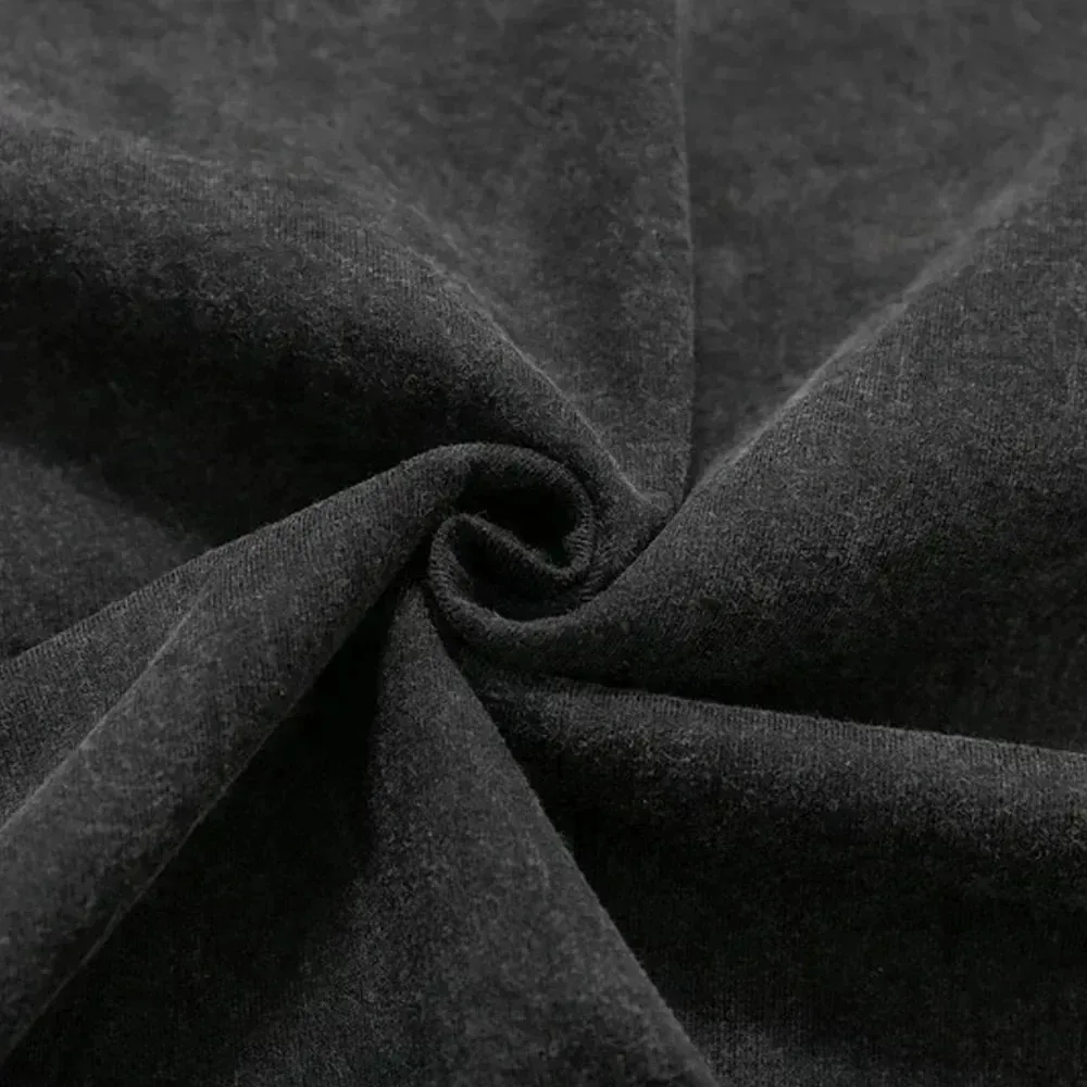 Мужская Футболка Оверсайз В Стиле Хип-хоп Хлопковая Уличная Одежда Готическом С