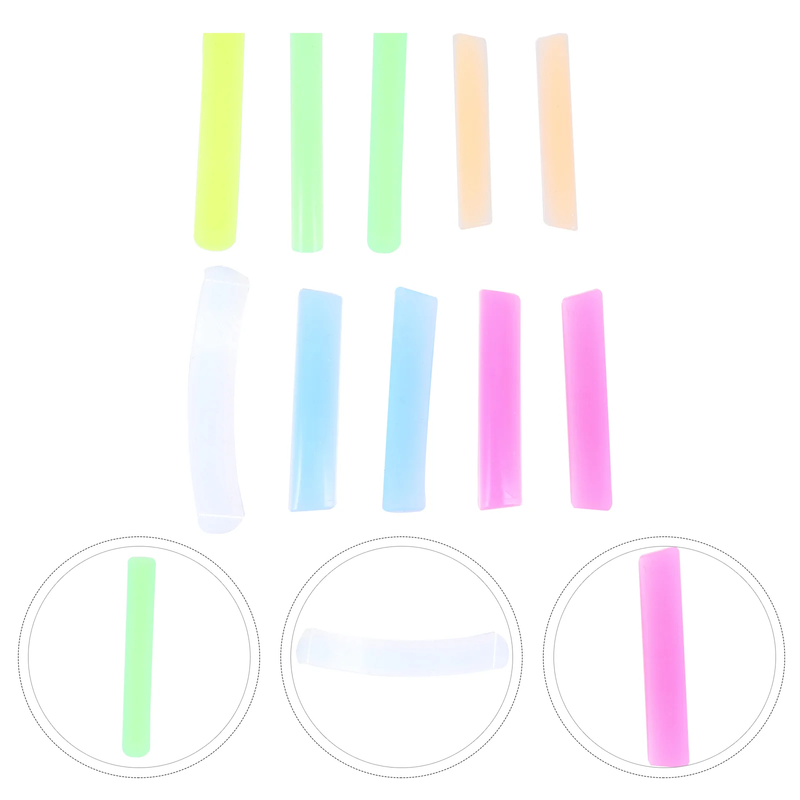 

Eyelash Perming Pads Lash Silicone Pad Tool Perm Curler Lift Set Lashes Lifting Makeup Utensil Gasket Rod Extension Tools