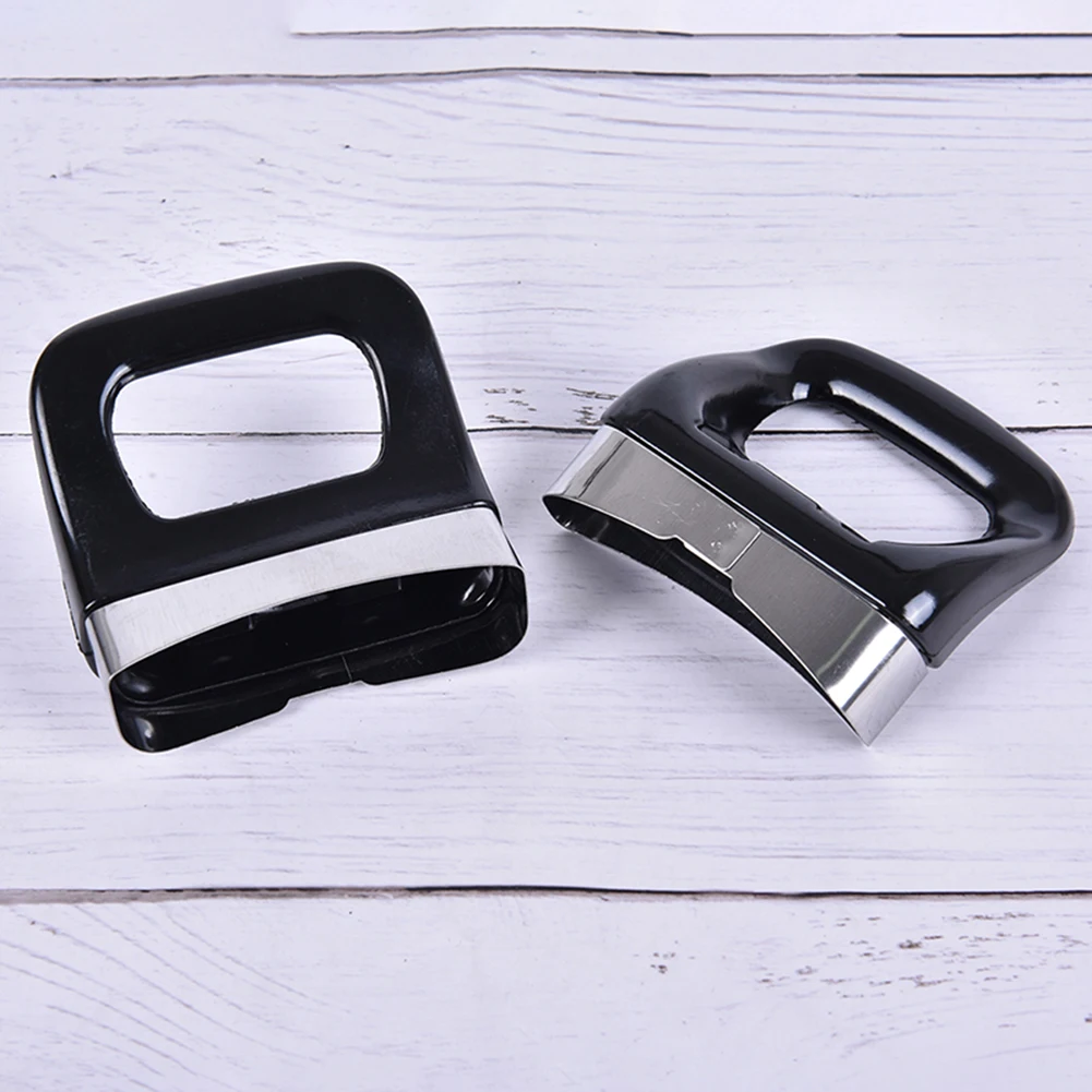 

2PCS Black Pot Side Handle Short Edge Handle Cooker Ear Replacement Accessory For Steam Pot Cooking Pot Kitchen Rust Prevention