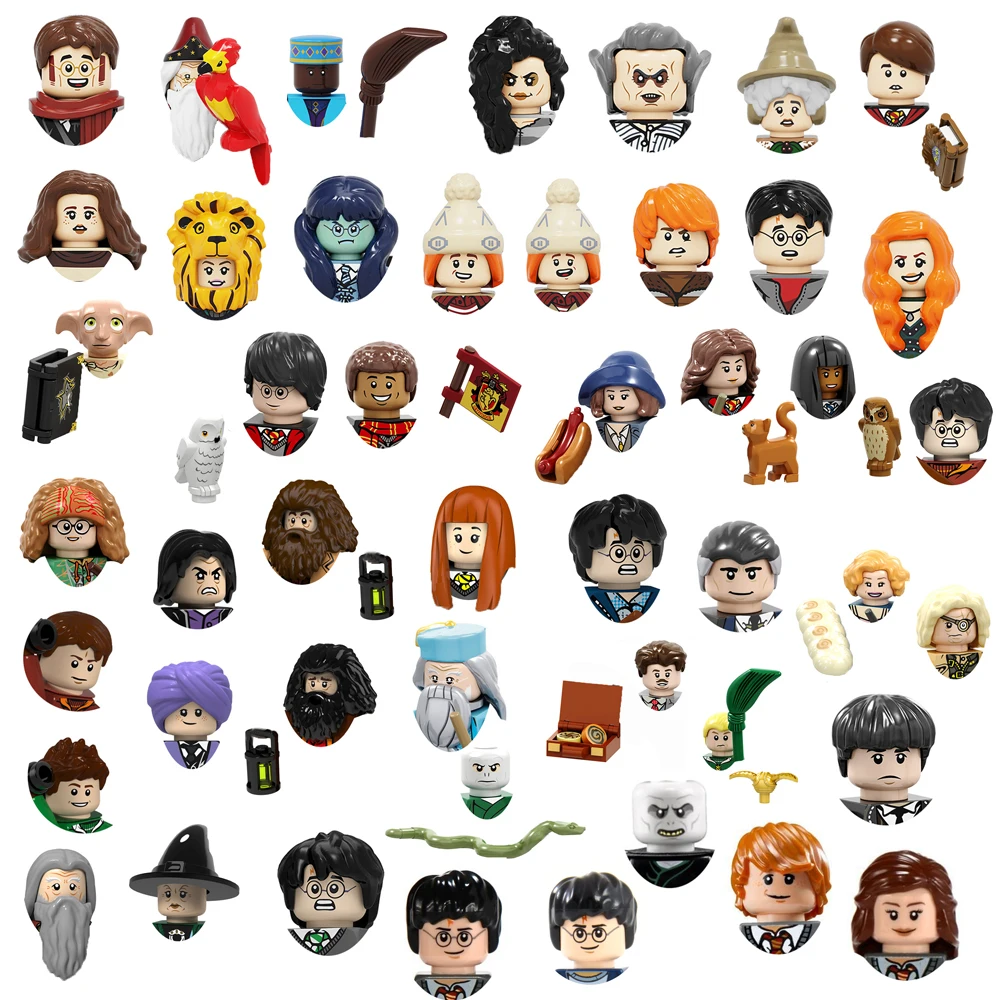 Экшн-фигурки MOC волшебное животное Сова фильм Харри модель строительные блоки