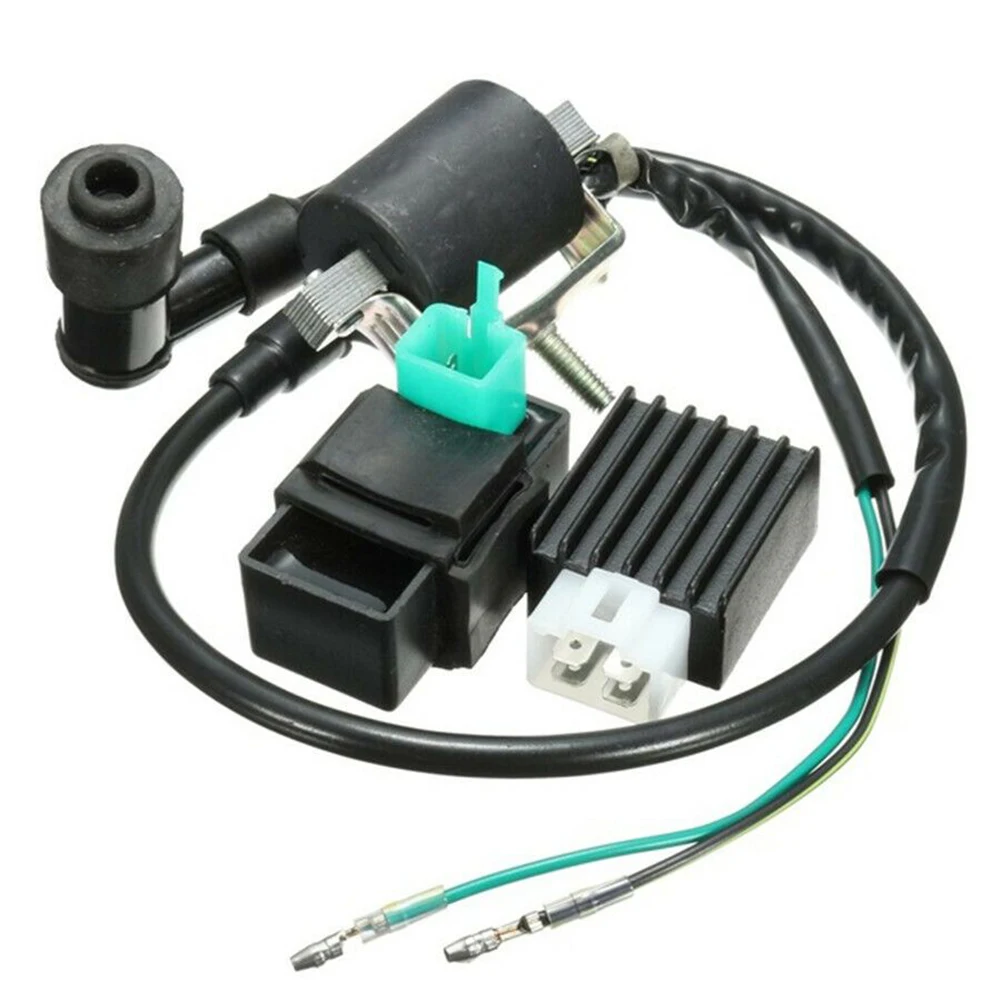 

3Pcs Ignition Coil CDI Box Rectifier Regulator For 110cc 125cc 140cc PRO Bike Trail Quad ATV Ignition Coil Rectifier Regulator