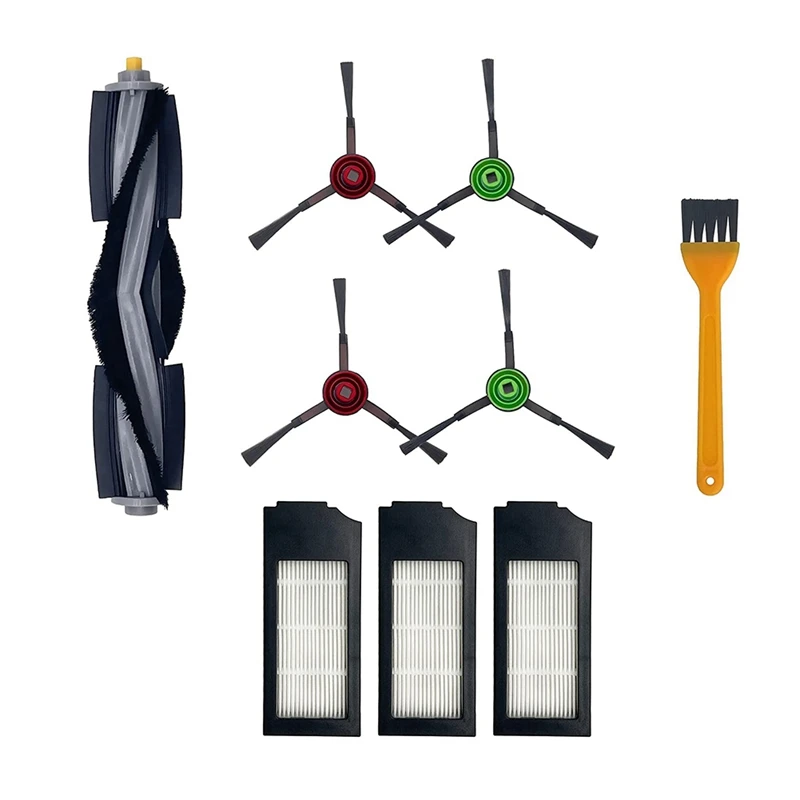 

Запчасти для пылесоса Ecovacs X1omni X1turbo, основная и боковые щетки, запчасти