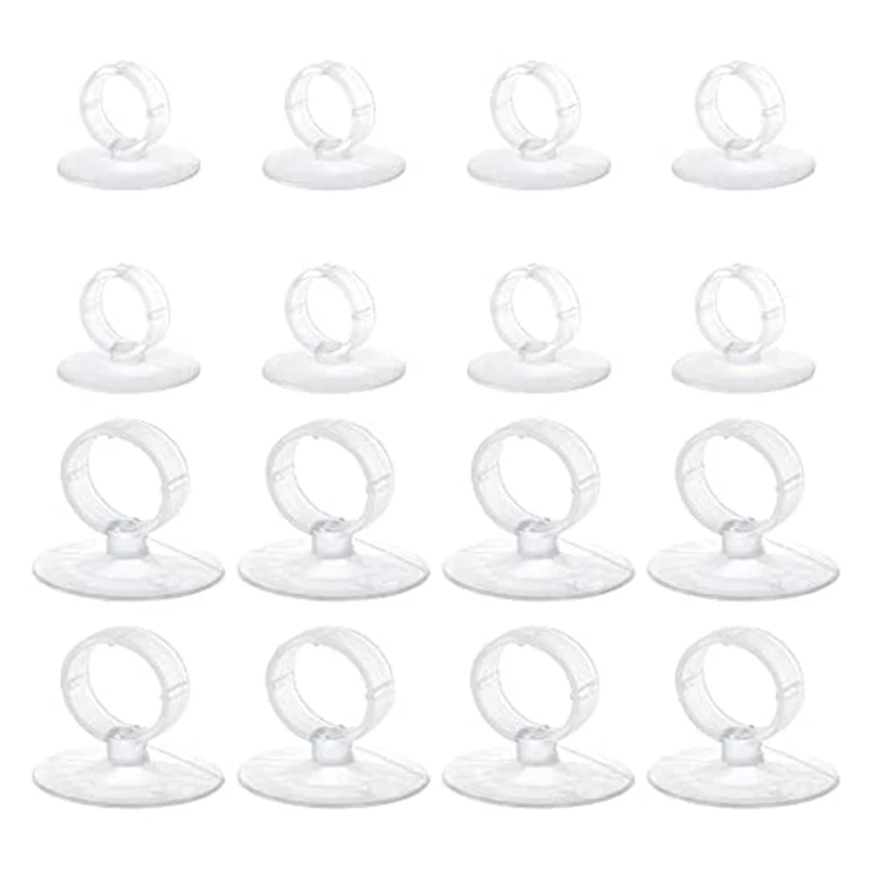 

50Pcs Air Plant Holder,Pot Tillandsia Air Plant Hanger With Suction Cup For Hanging Plants On Glass(Plants Not Included)