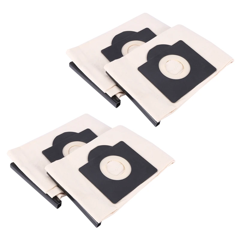 

4 Pcs Washable Filter Bags For Karcher WD3 Rremium WD3200 SE4001 WD3300 Wd2 SE 4000 MV3 Vacuum Cleaner Bag