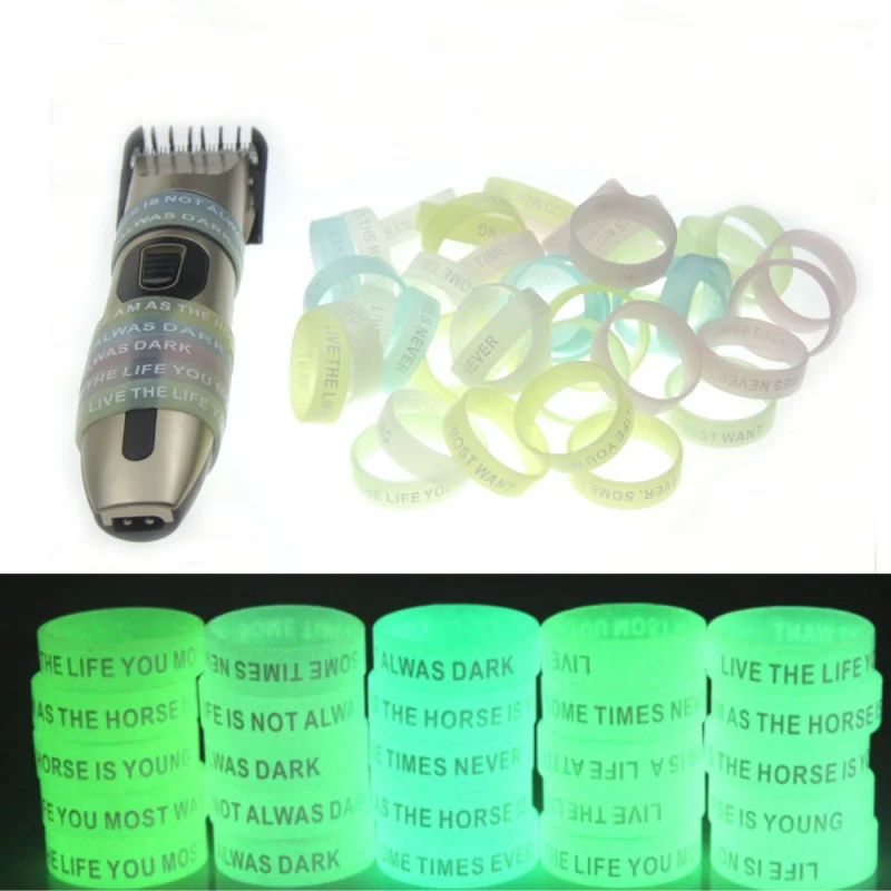 Светящееся кольцо 50 шт. 30 мм. Противоскользящее с электрическими сдвижными