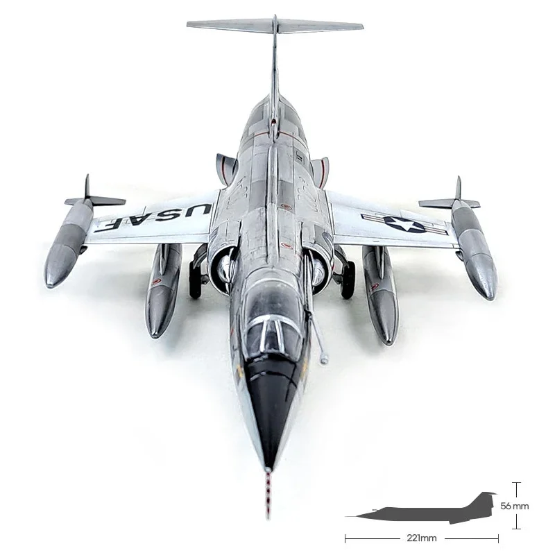 Набор пластиковых моделей самолета 12576 USAF F-104C Star Fighter Вьетнамская война 1/72