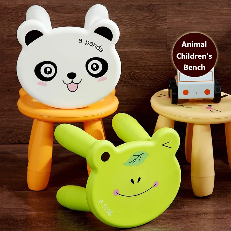 

Cartoon Home Indoor Chair Children Stool Footboard Furniture Children's Stool Toy Sofa Stool Children Chair Creative Bench