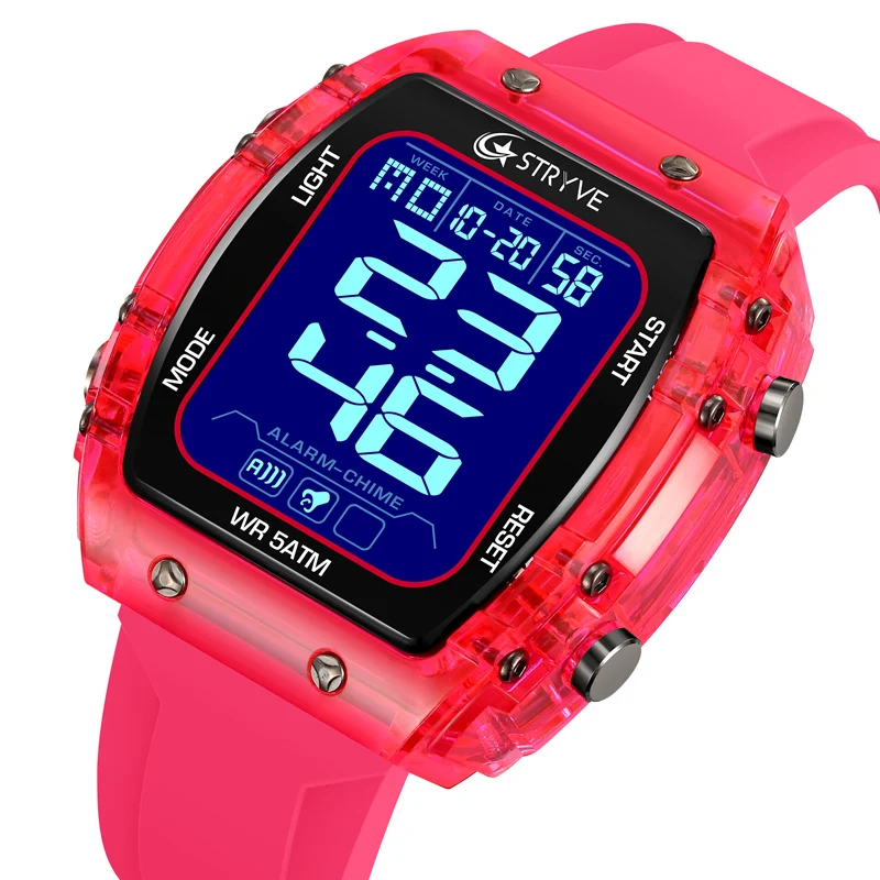 Новинка 8031 мужские наручные часы STRYVE модные водонепроницаемые Высокое качество
