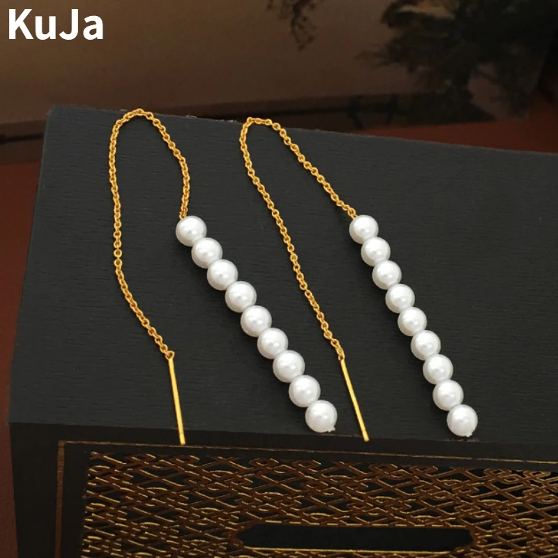 

Modern Jewelry 925 Silver Needle 2023 Trend New Simply Design Simulated Pearl Earring For Women Wedding Gifts Hot Selling