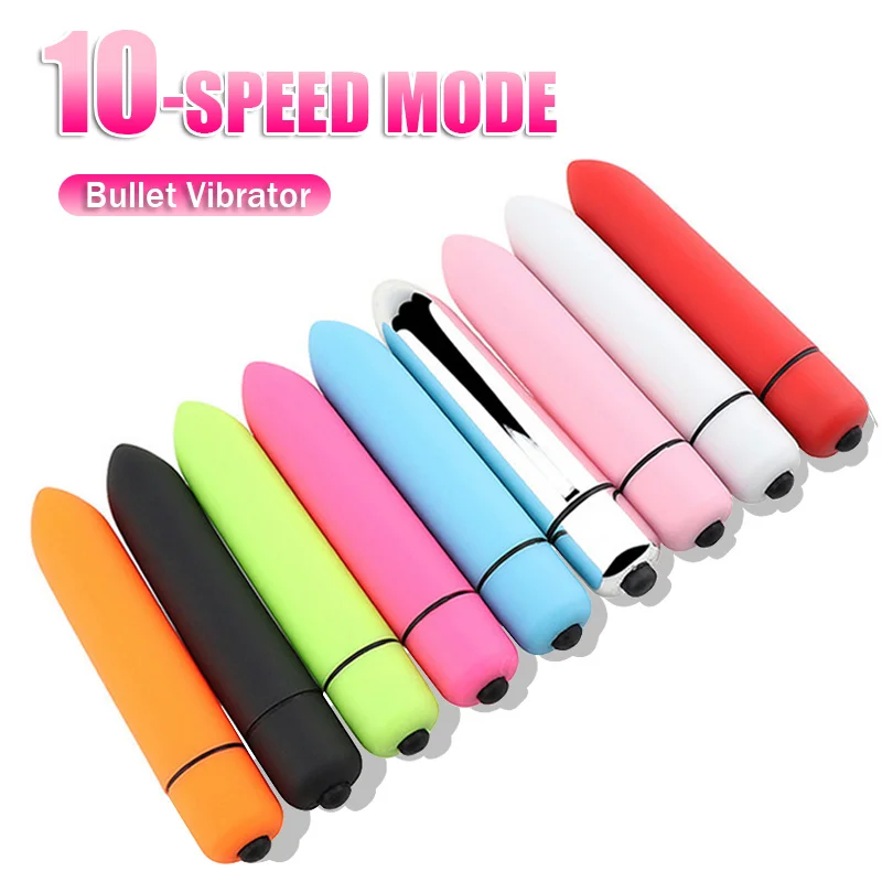 

10 Climax Speed Modes Vibrators For Women Sexy Toys Mini Bullet Vibrator For Female Dildo Clitoris Stimulator Sex Toys Adults 18