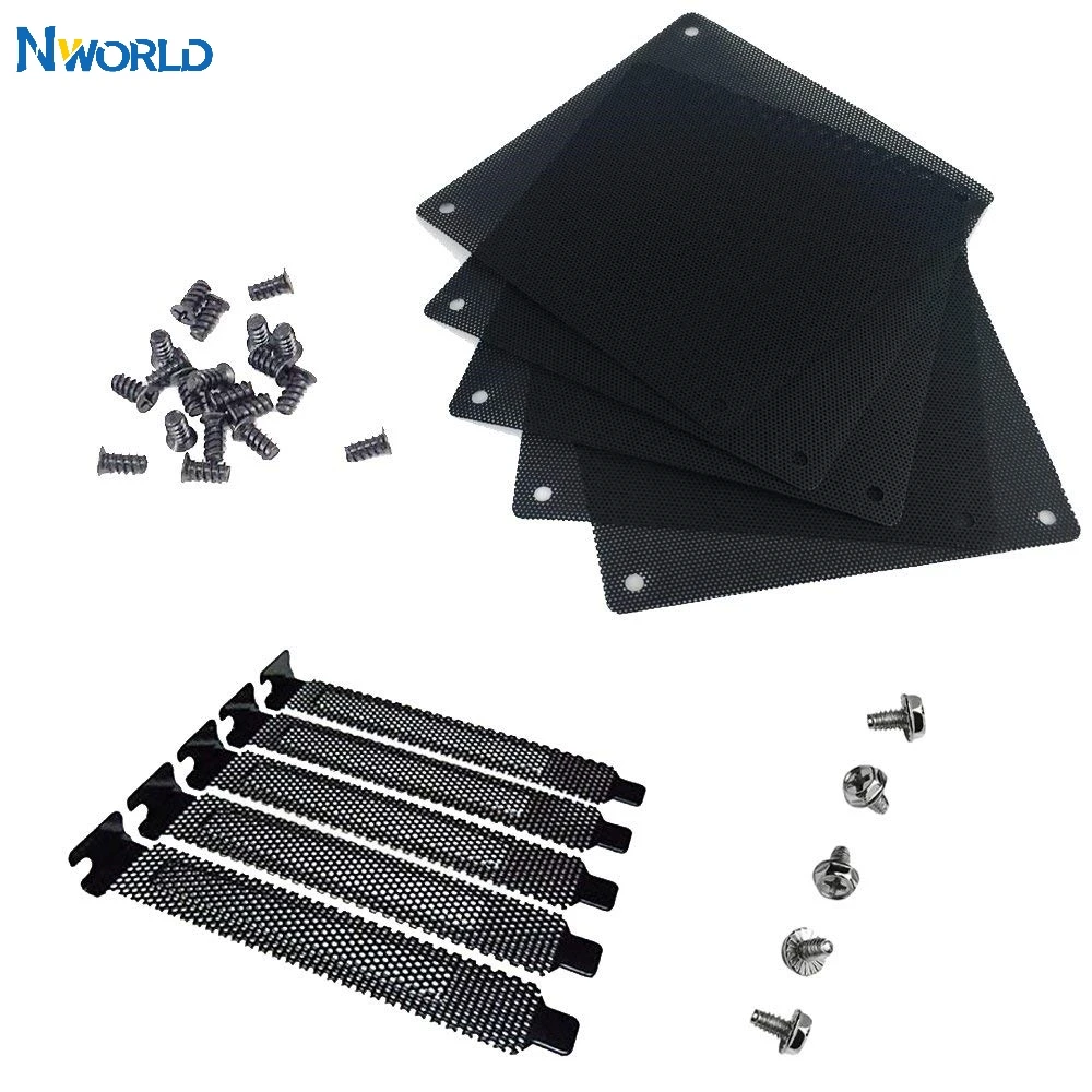 5 шт., мм, поливинилхлоридный фильтр для компьютера