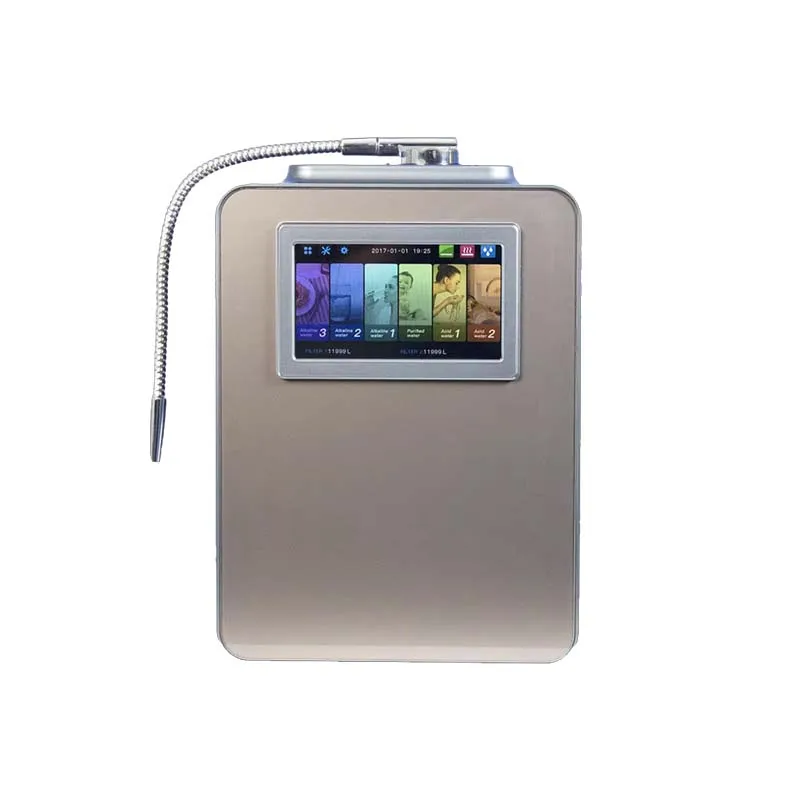 PH 2,5-11,2 платиновое покрытие 11-пластинный ионизатор щелочной воды, устройства для очистки воды, японский диспенсер для воды Kangen