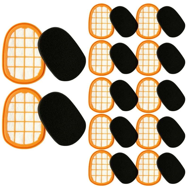 

12Pcs Vacuum Cleaner Filter Accessories For FC6822 FC6823 FC6827 FC6908 FC6906 FC6904 Vacuum Cleaner Parts