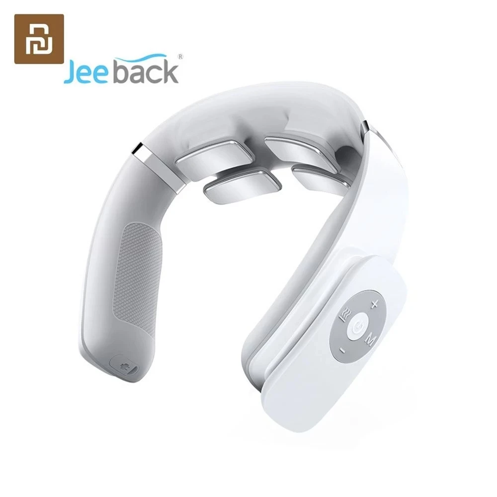 

Массажер Youpin Jeeback G3 Электрический беспроводной для шеи, устройство для снятия боли в шее, 4 вибратора для головы и шейного отдела позвоночника с подогревом