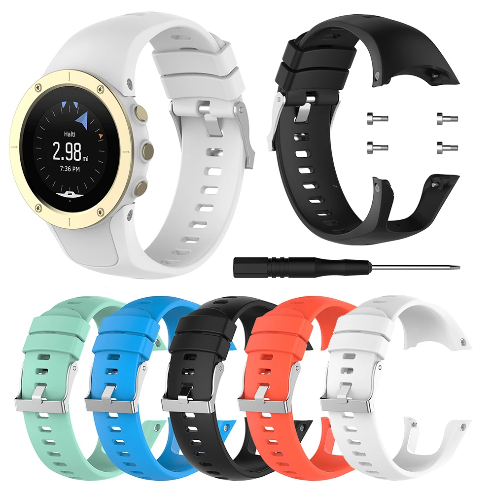 

Silicone Strap For Suunto Spartan Trainer Wrist HR Watch Band