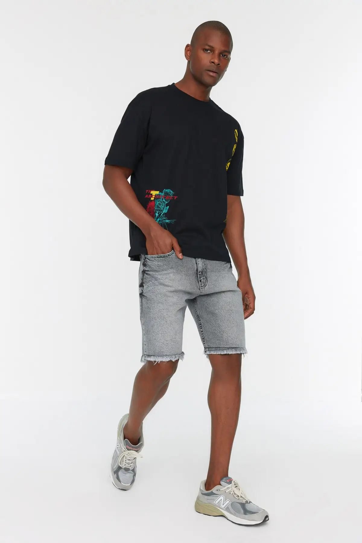 

Men's Regular Fit Denim shorts TMNSS22SR00035