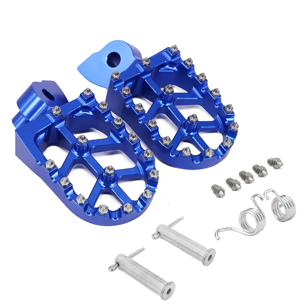 

Подножки для мотоцикла с ЧПУ, подножки для ног, подставка для ног для YAMAHA YZ 65 85 125 250 125X 250X 250FX 450FX WR 250F 450F YZF WRF 250 450