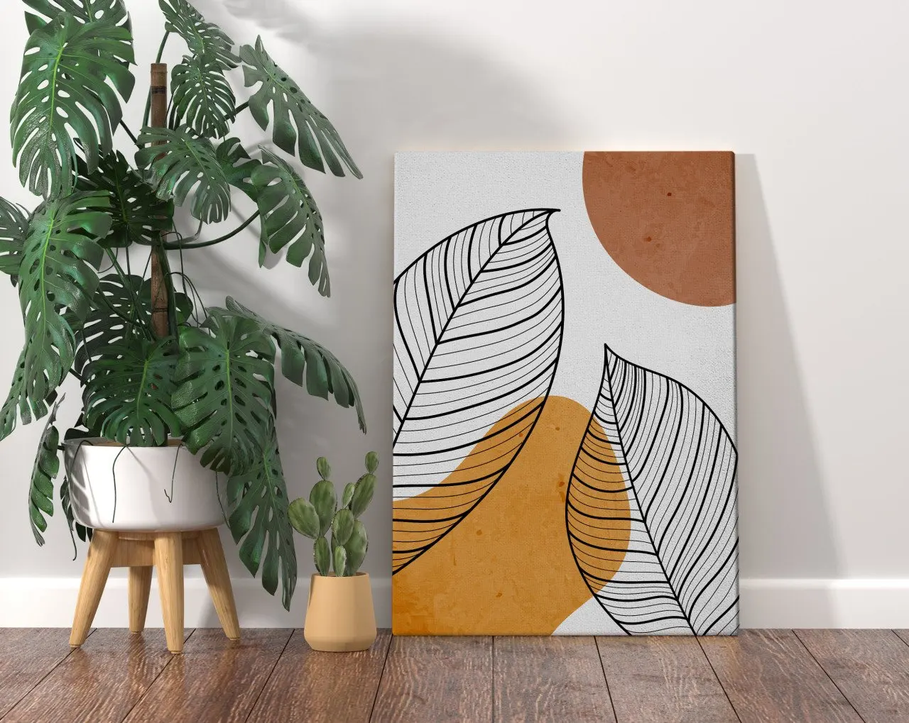 

Холщовый стол BK Home Leafs, 70x100 см-1