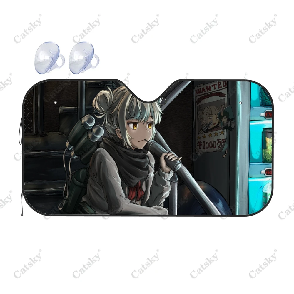 

Himiko Toga Anime Car Windshield Cover Sun Shade Universal Folding Block UV Rays Sun Visor Protector