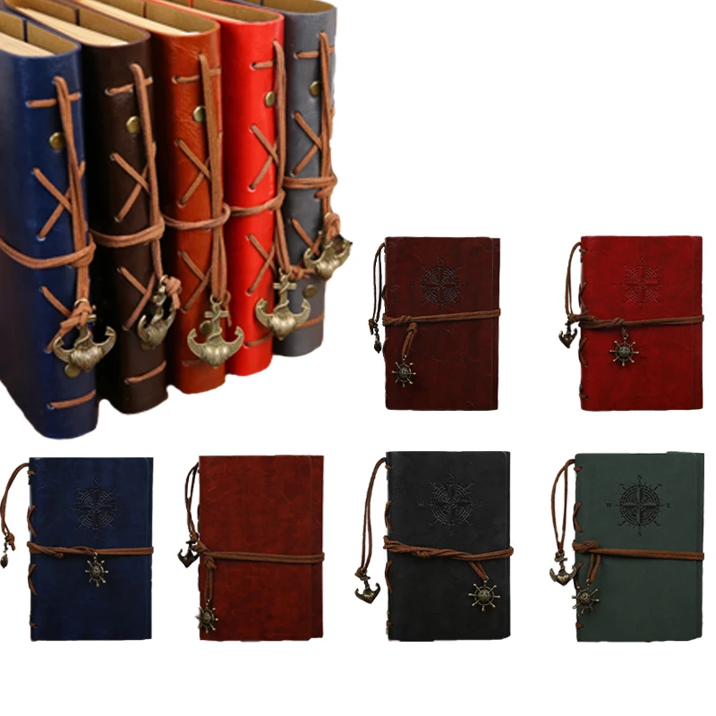 

Блокнот в ретро стиле, дневник, записная книжка, сменный блокнот для путешествий, канцелярские подарки