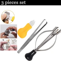 watch hand remover presser picker pins puller fitting tool kit watch part repair tool opener knife back cover pry remover set