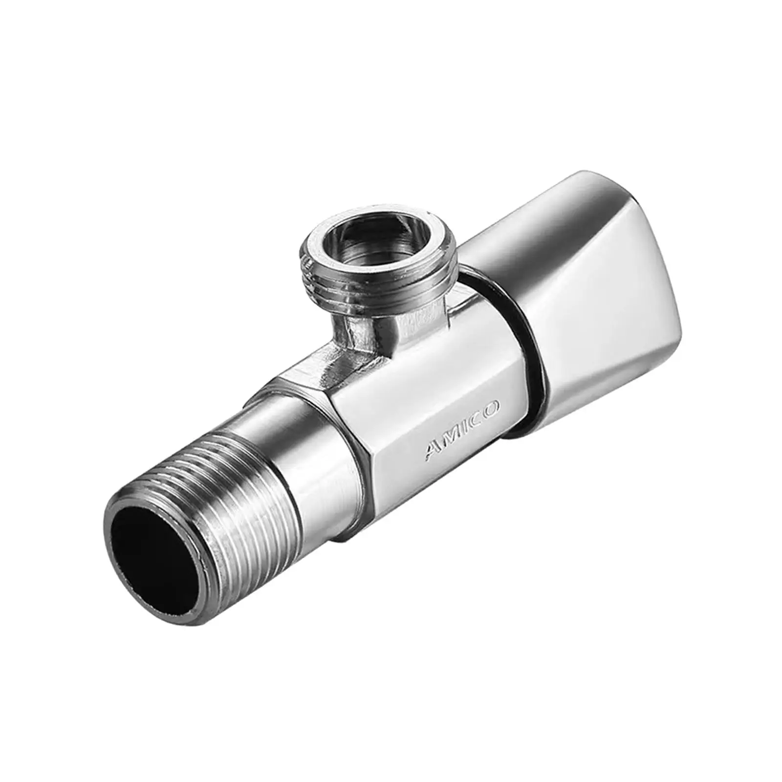 

Угловой стопорный клапан из меди 1/2 дюйма, фитинги для труб с резьбой Fip для унитаза